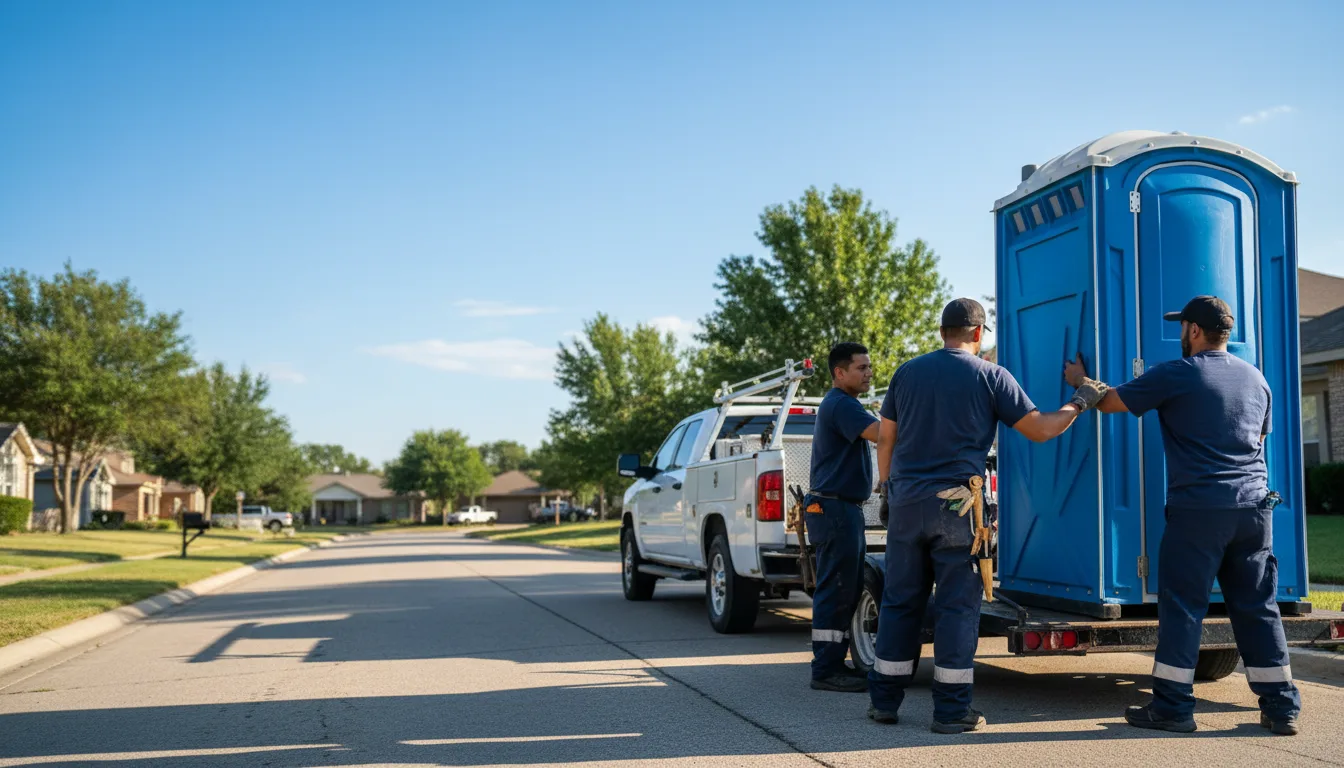 Portable Toilet Rental in The Rock, GA near me